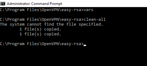 Run the cleaning script
