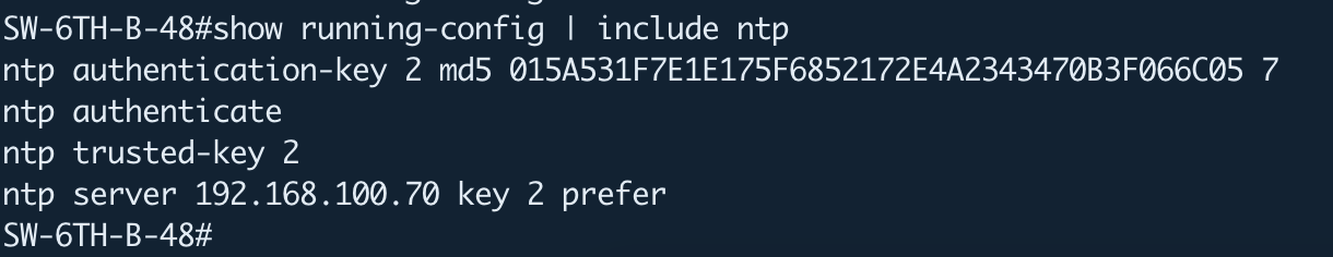 NTP Client Configuration Commands on Cisco IOS Device