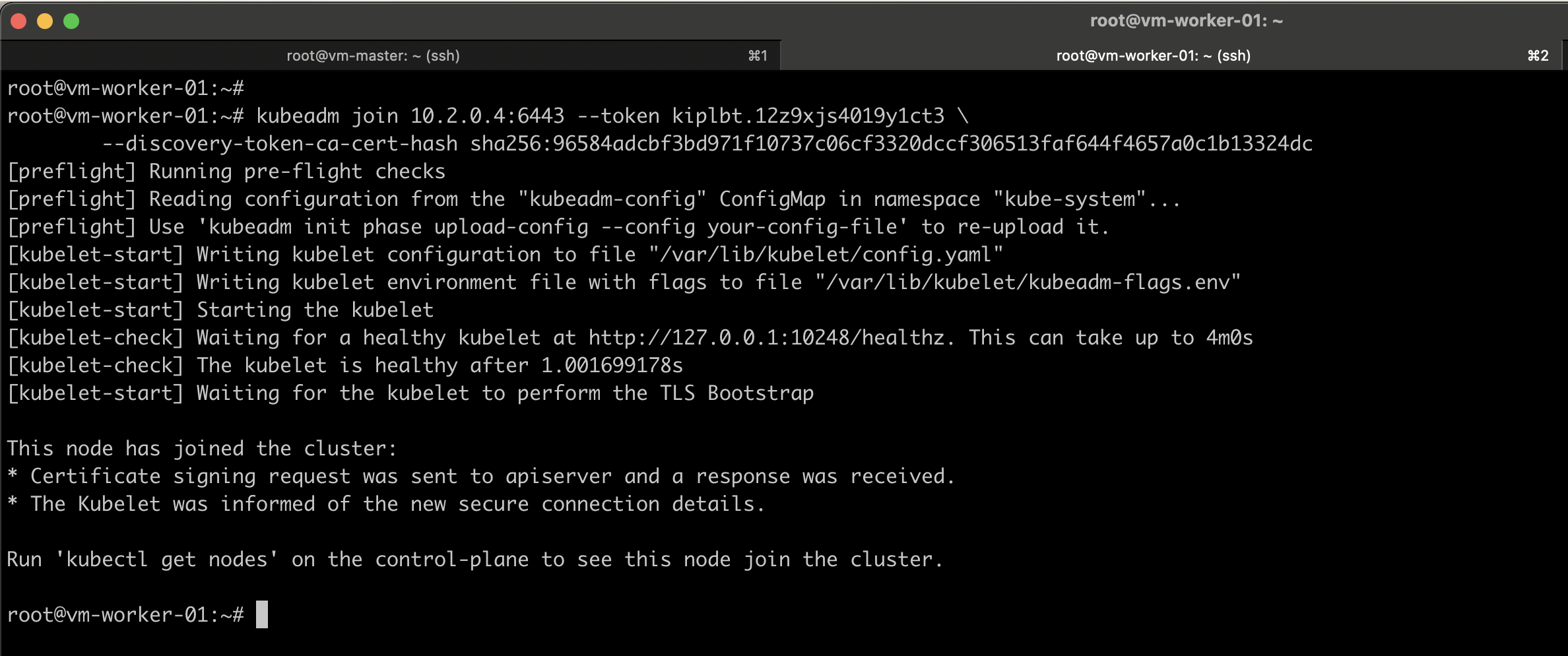 Join Workers to Kubernetes Cluster