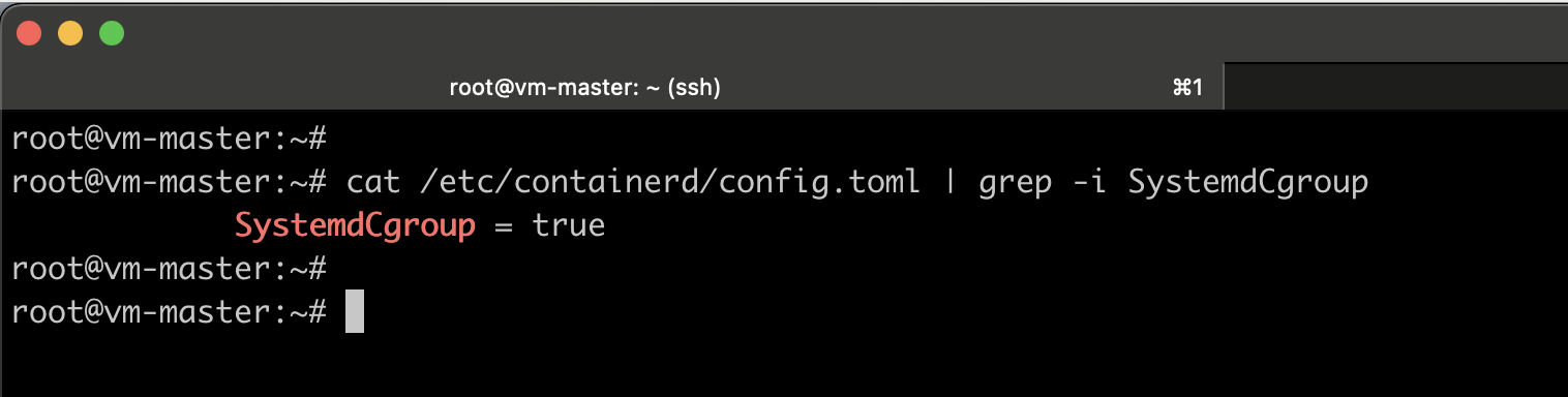Configure SystemdCgroup
