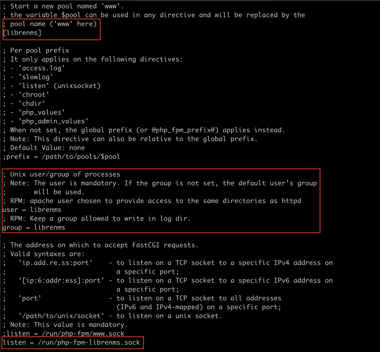 Configure PHP-FPM