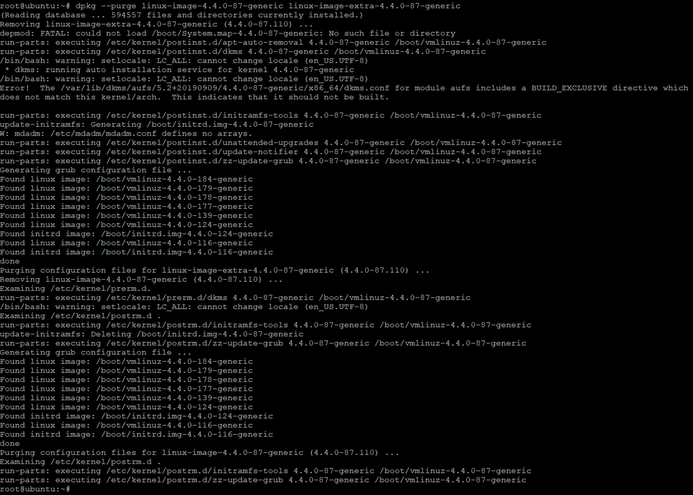 Remove Old Kernels on Debian
